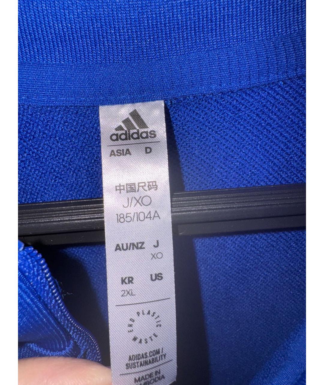 ADIDAS Синий полиэстеровый спортивный костюм, фото 8