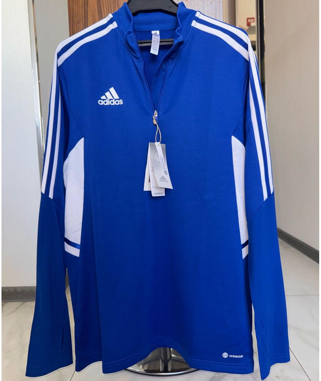 ADIDAS Синий полиэстеровый спортивный костюм, фото 4