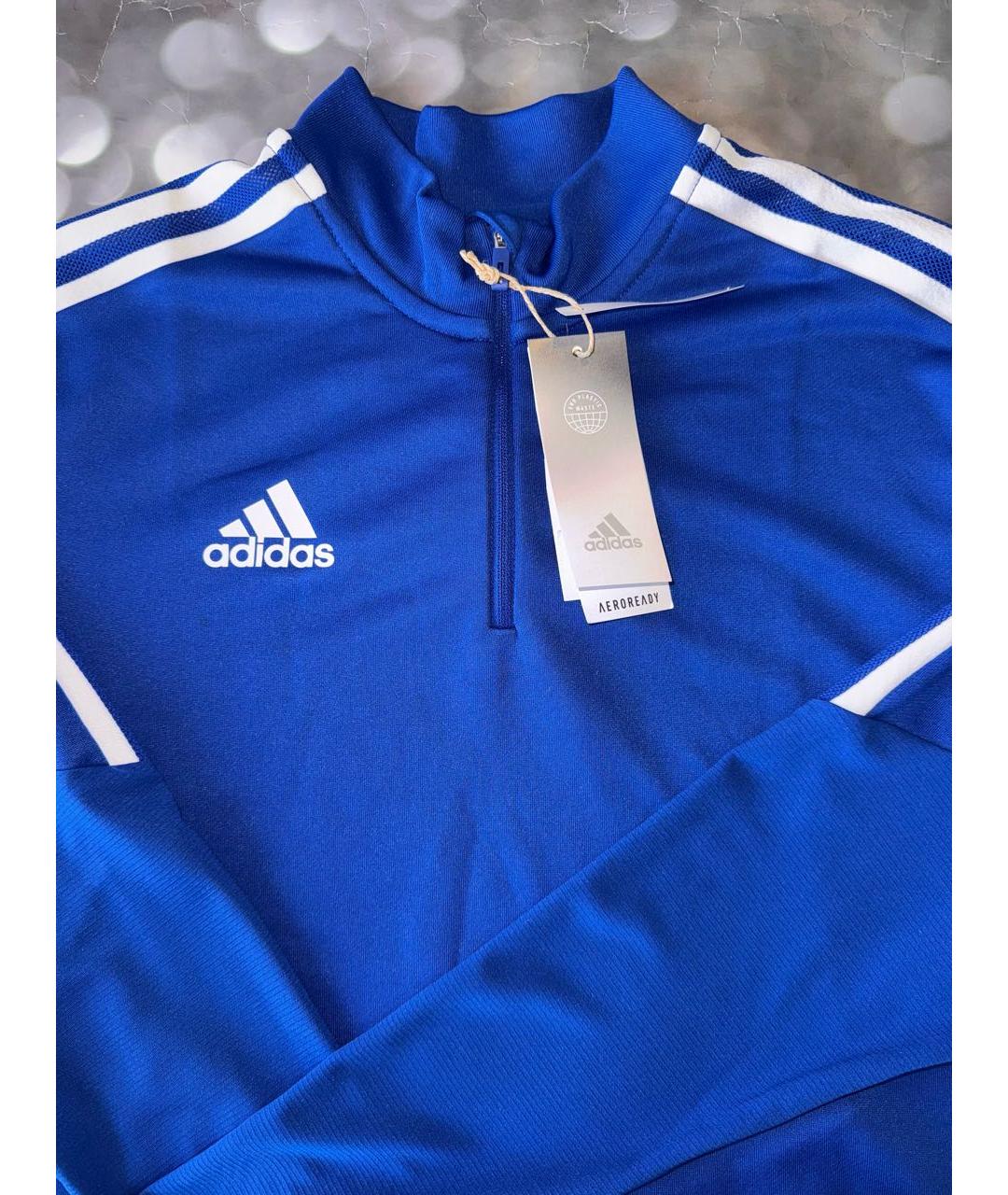 ADIDAS Синий полиэстеровый спортивный костюм, фото 3