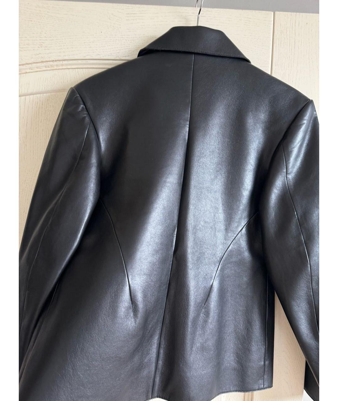 LOW CLASSIC Черная кожаная куртка, фото 2