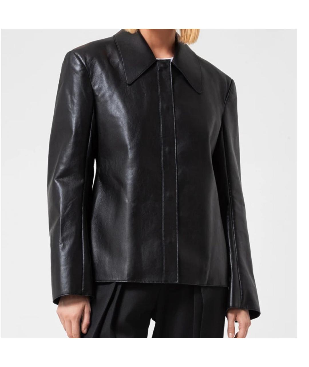 LOW CLASSIC Черная кожаная куртка, фото 7