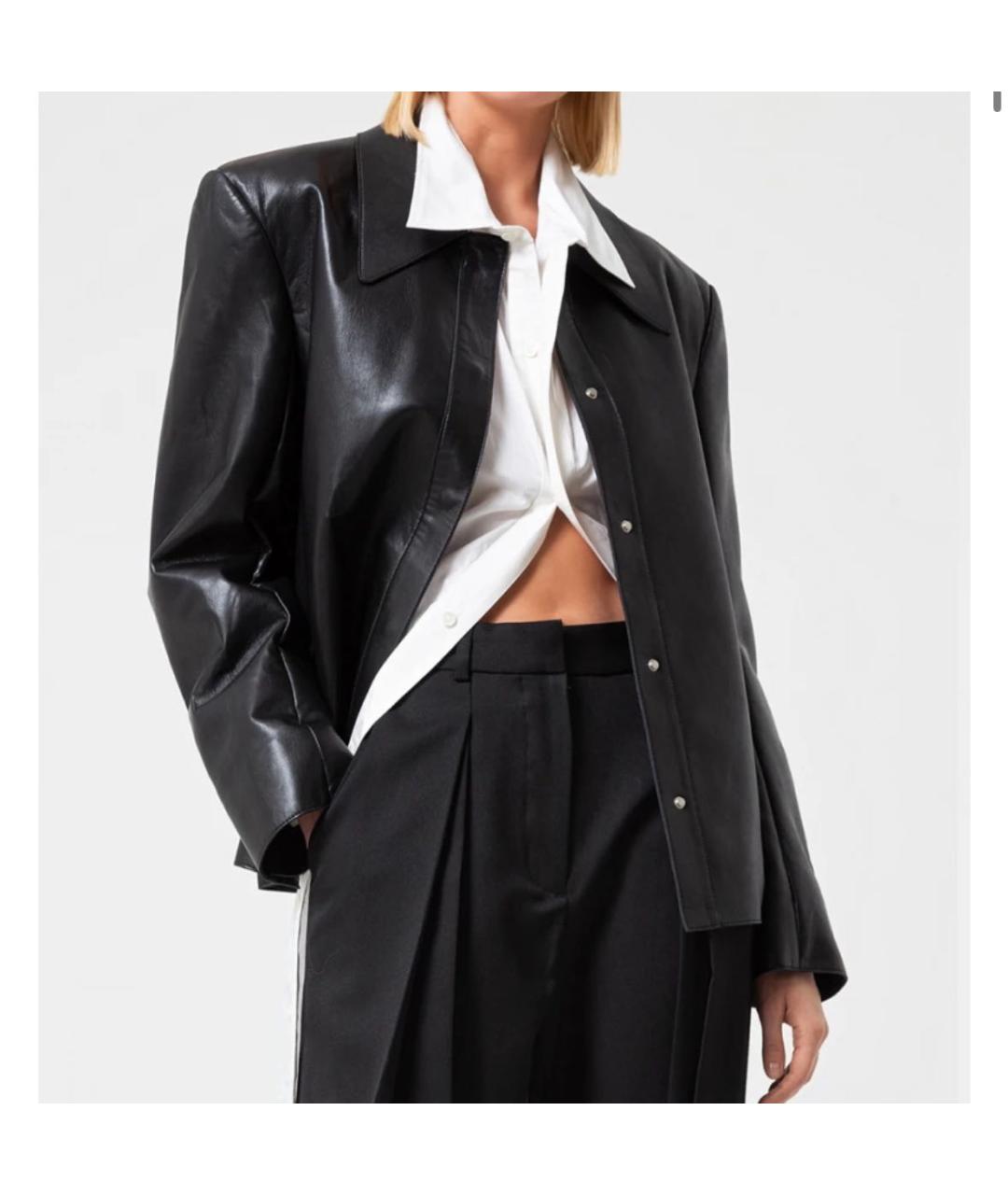 LOW CLASSIC Черная кожаная куртка, фото 8