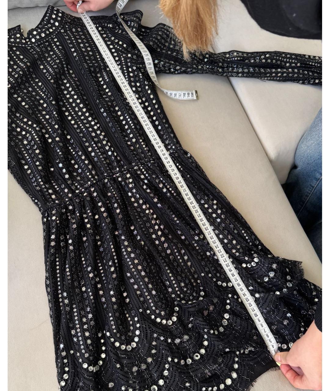 MICHAEL MICHAEL KORS Черное полиэстеровое платье, фото 5