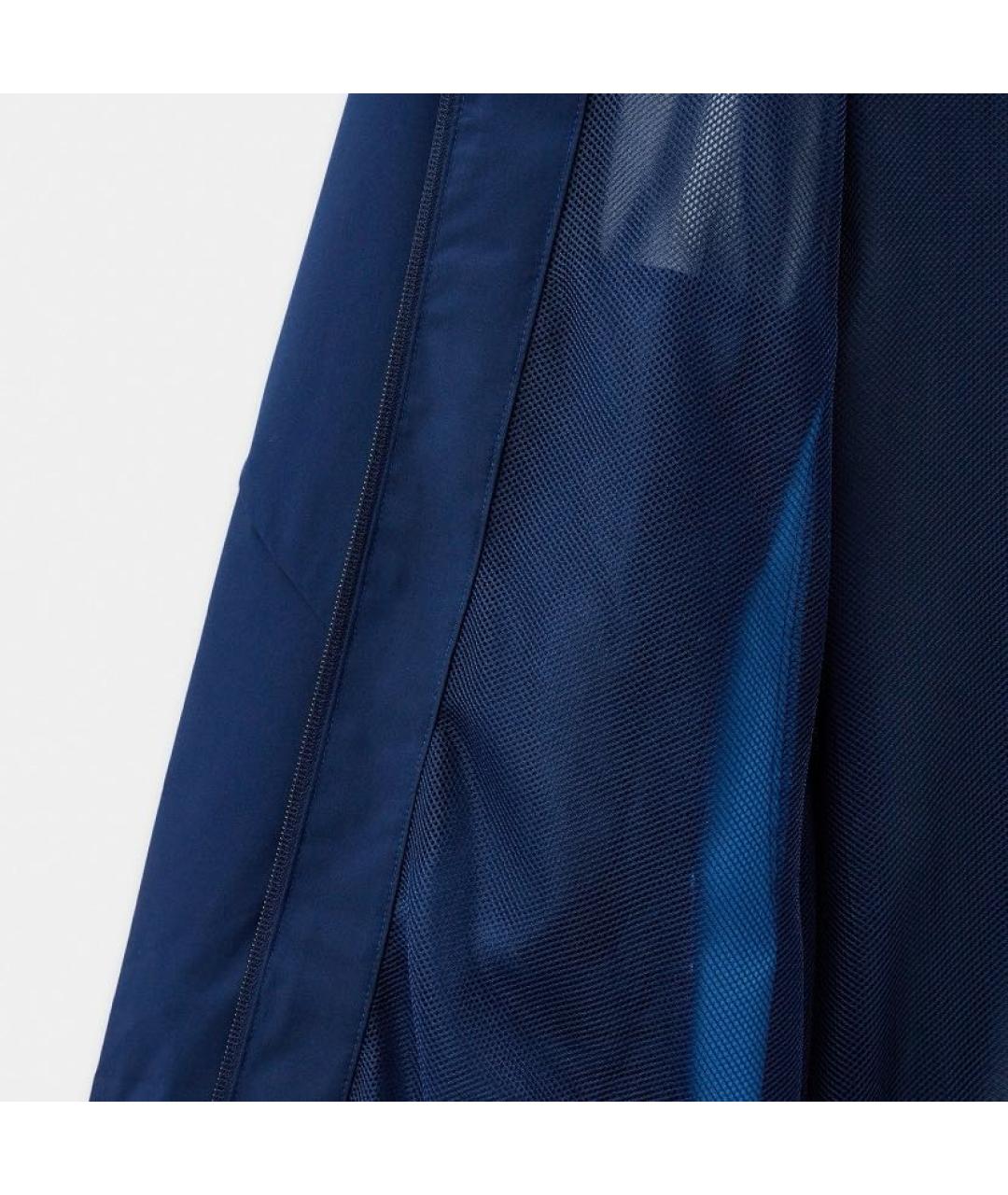 ADIDAS Темно-синяя полиэстеровая куртка, фото 4