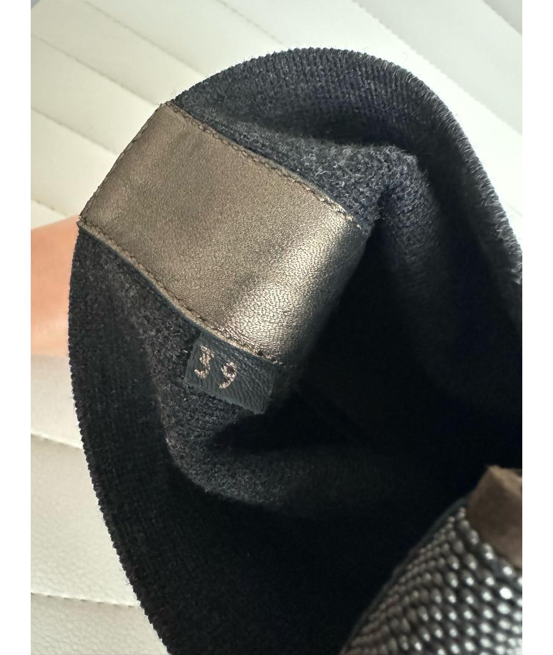 BRUNELLO CUCINELLI Коричневые замшевые полусапоги, фото 7