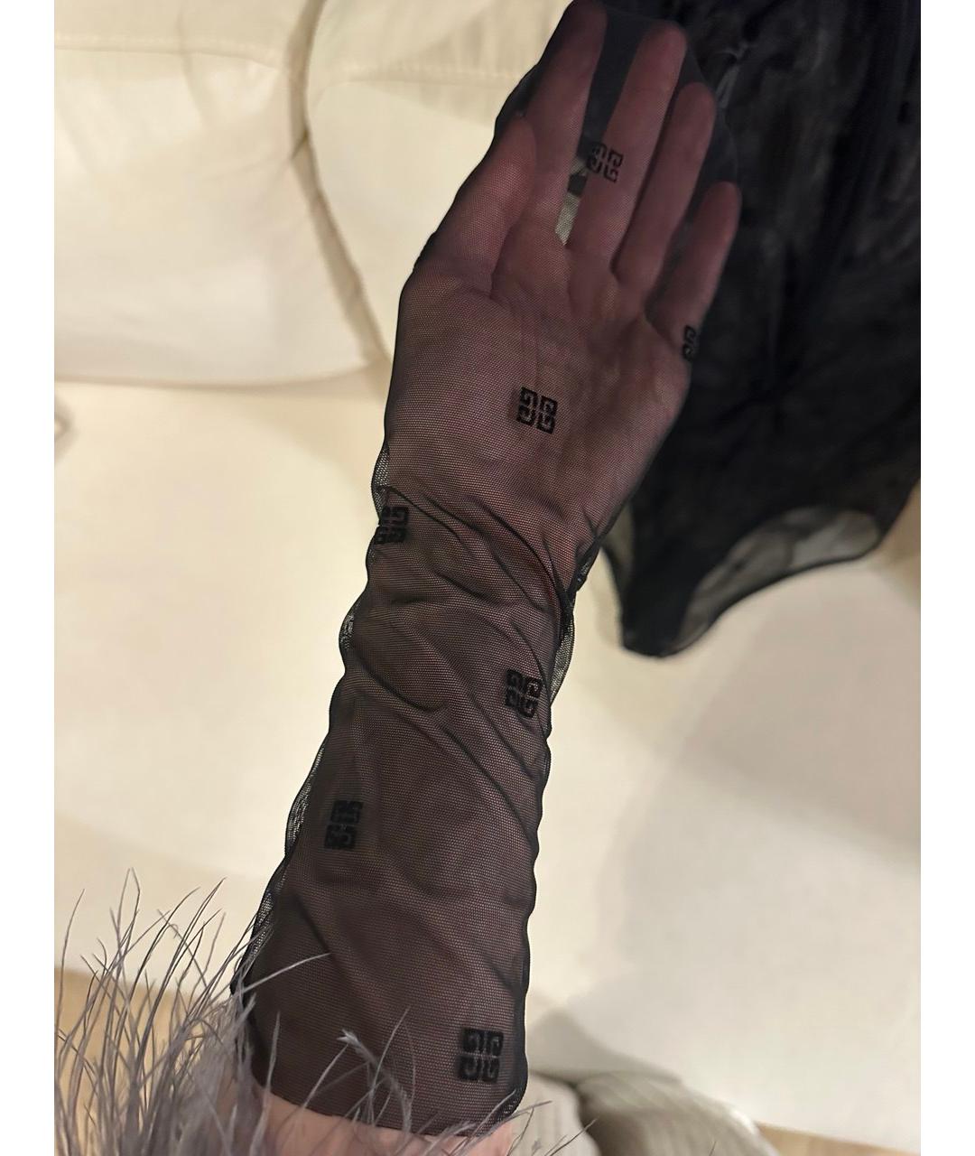GIVENCHY Черное полиамидовое боди, фото 3