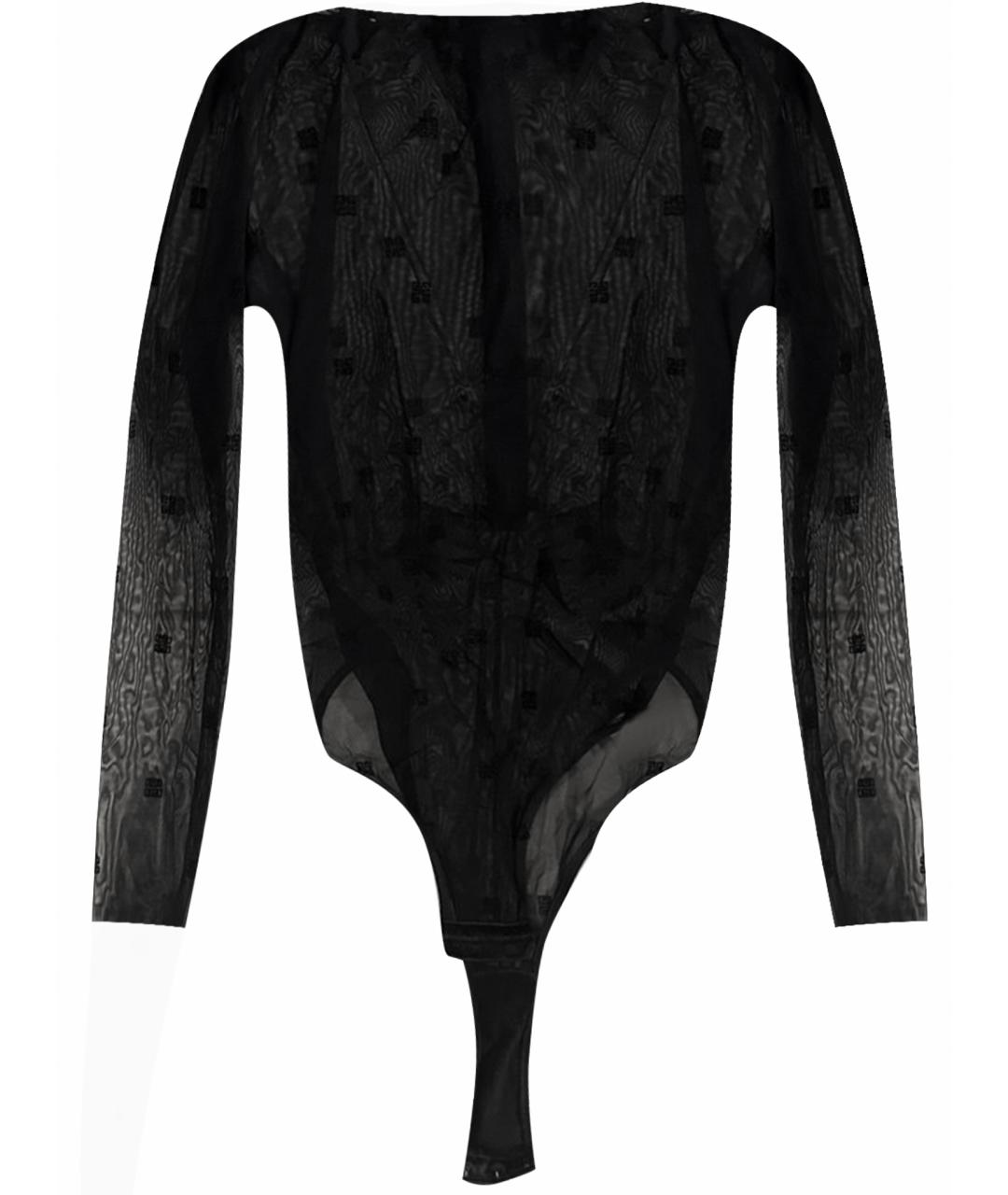 GIVENCHY Черное полиамидовое боди, фото 1