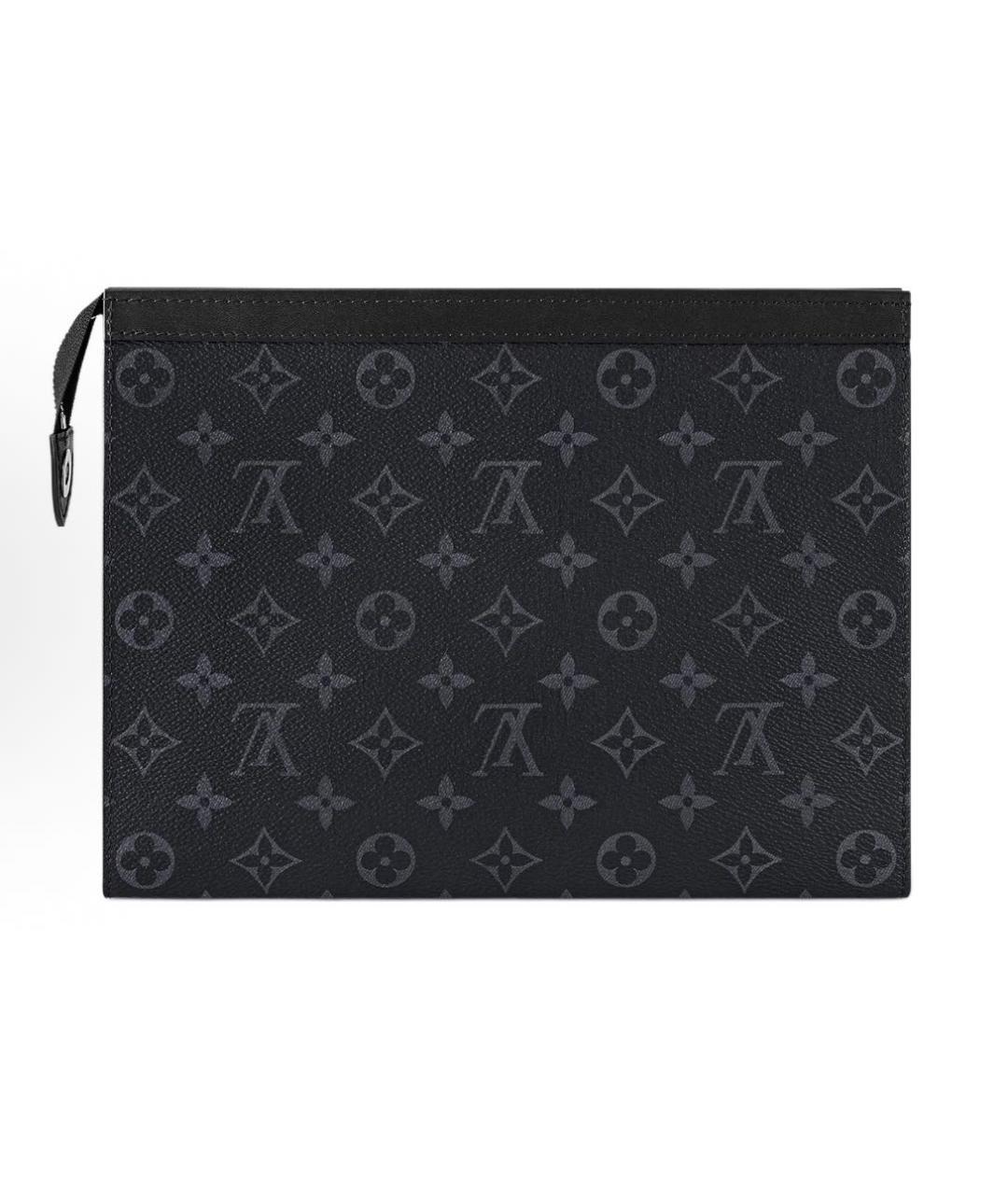 LOUIS VUITTON Антрацитовая папка для документов, фото 3