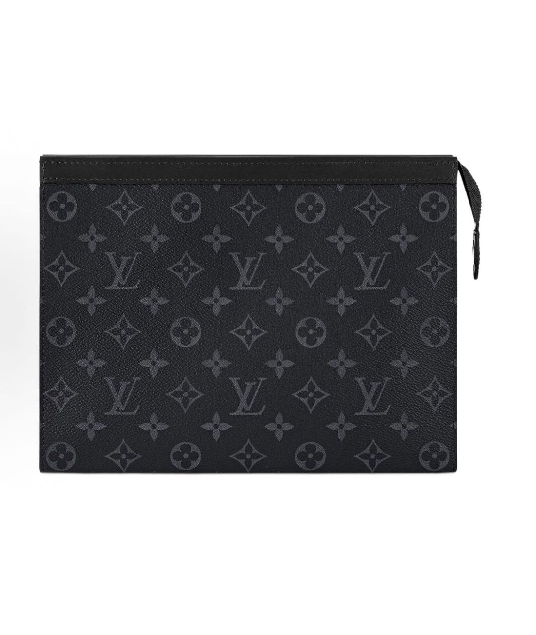 LOUIS VUITTON Антрацитовая папка для документов, фото 1