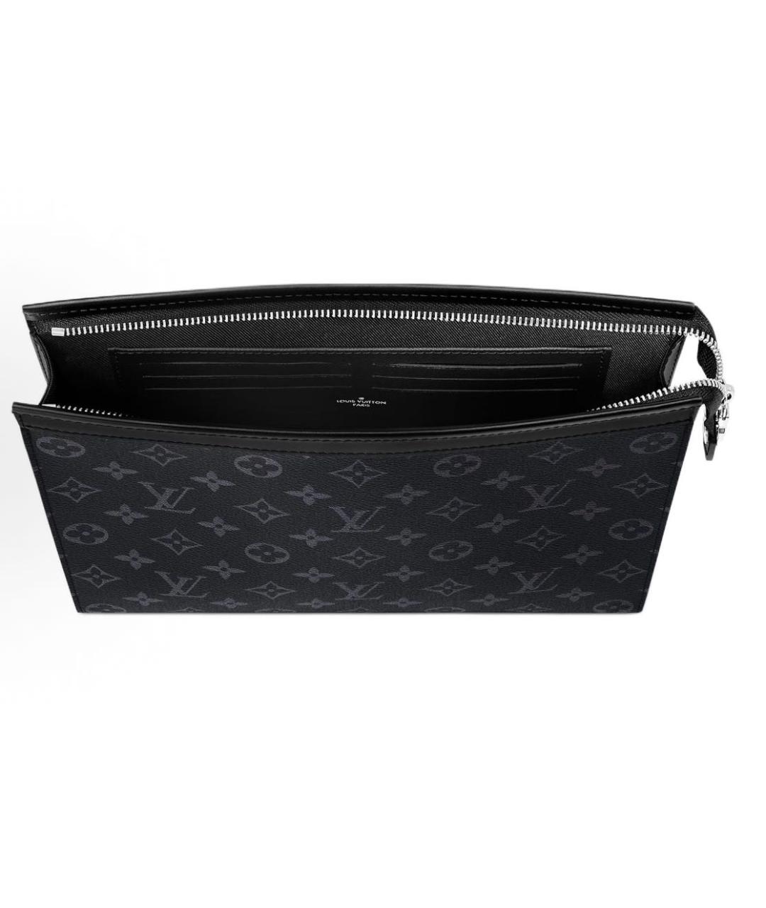 LOUIS VUITTON Антрацитовая папка для документов, фото 4