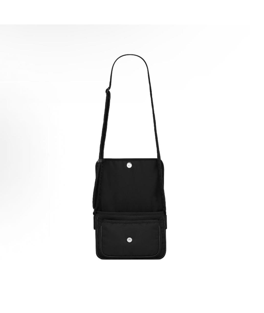 SAINT LAURENT Черная сумка на плечо, фото 5