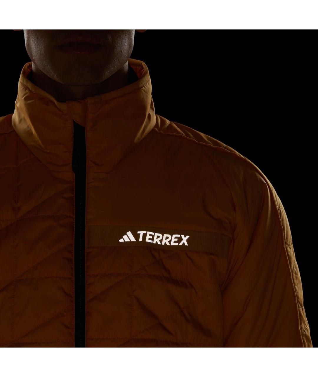 ADIDAS Желтая полиамидовая куртка, фото 6