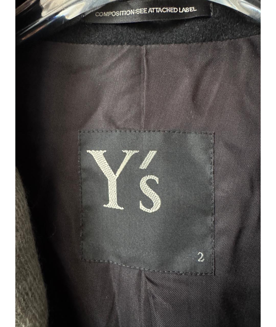 YOHJI YAMAMOTO Черный шерстяной жакет/пиджак, фото 4