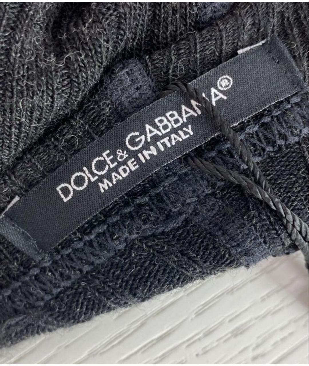 DOLCE&GABBANA Черные носки, чулки и колготы, фото 3