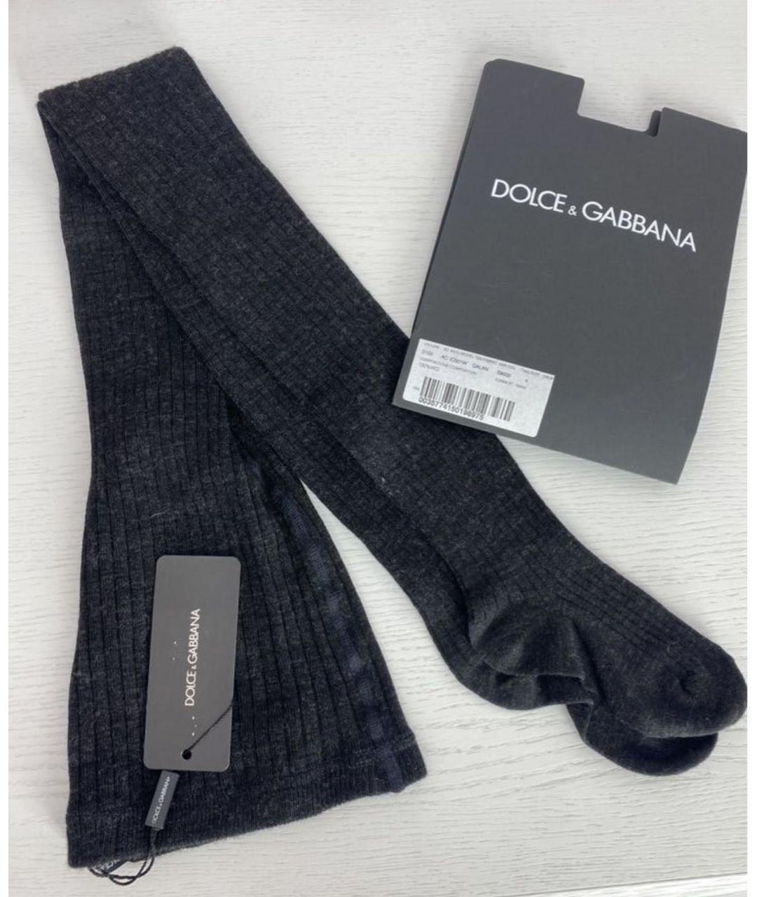 DOLCE&GABBANA Черные носки, чулки и колготы, фото 7