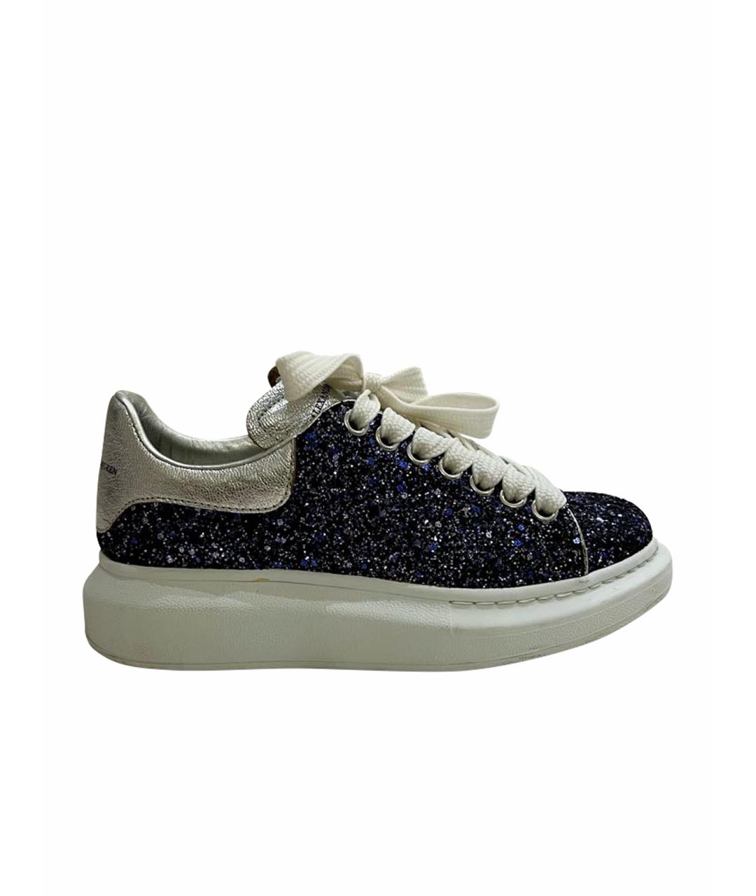 ALEXANDER MCQUEEN Синие кроссовки, фото 1