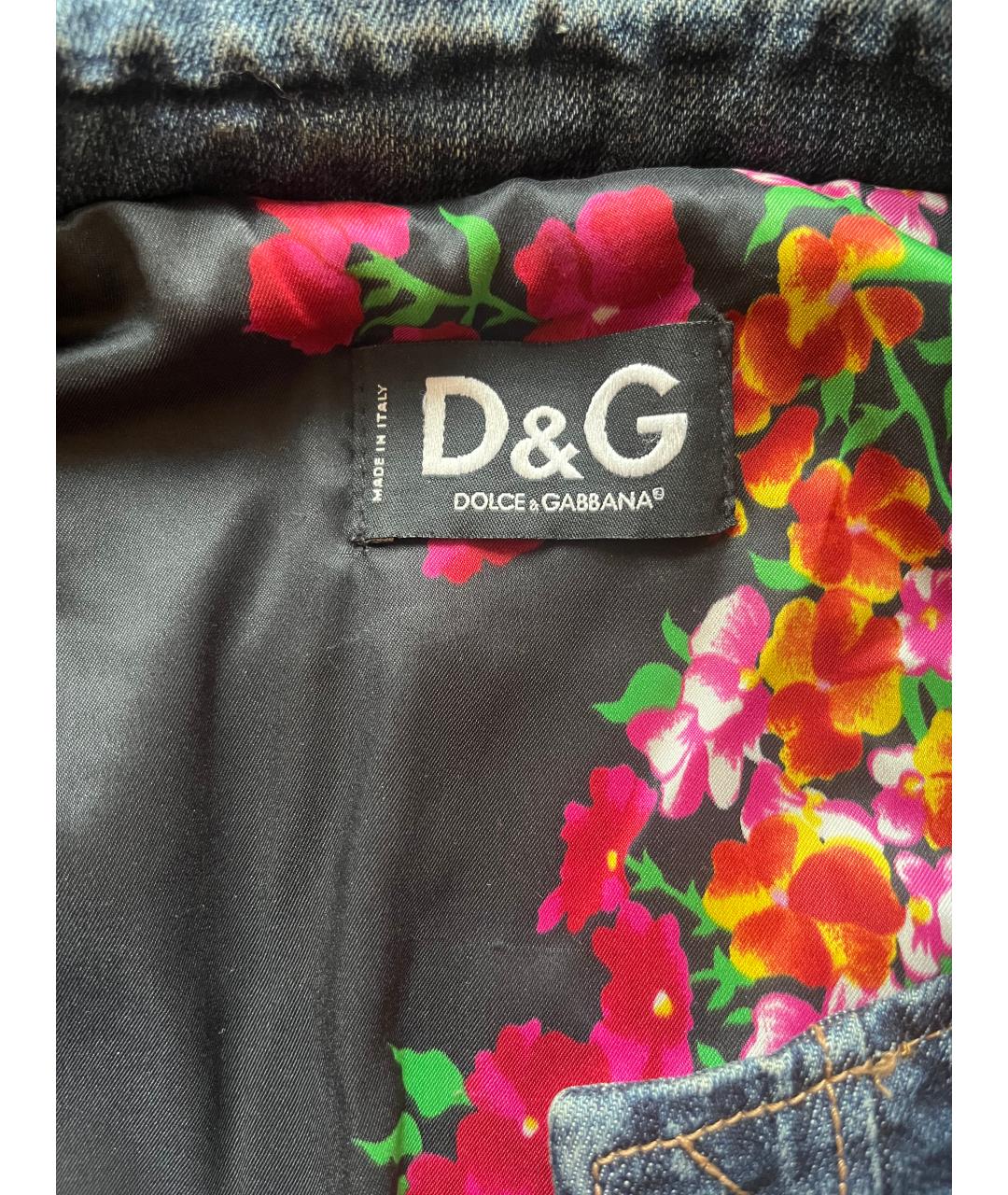 DOLCE&GABBANA Черная кожаная куртка, фото 3