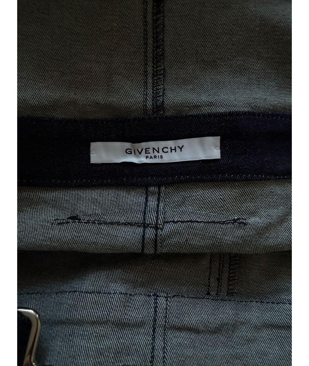 GIVENCHY Синий деним сарафан, фото 3