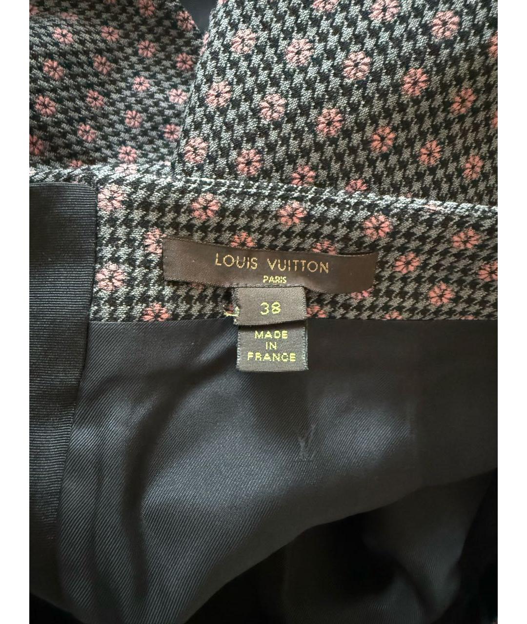 LOUIS VUITTON Мульти шерстяной костюм с юбками, фото 3