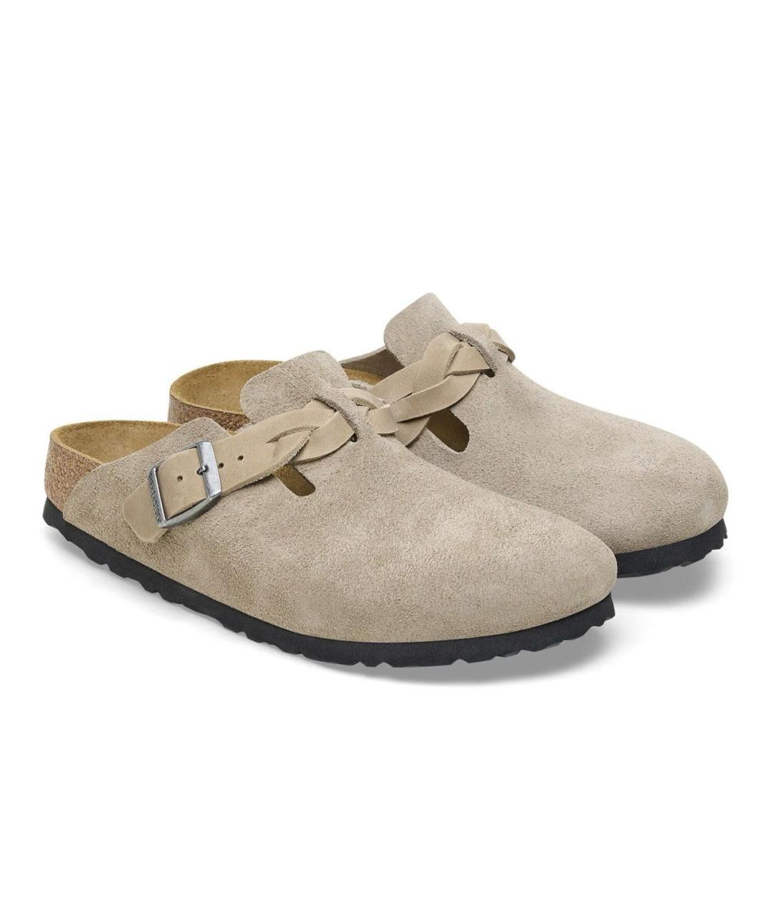 BIRKENSTOCK Замшевые сабо, фото 2