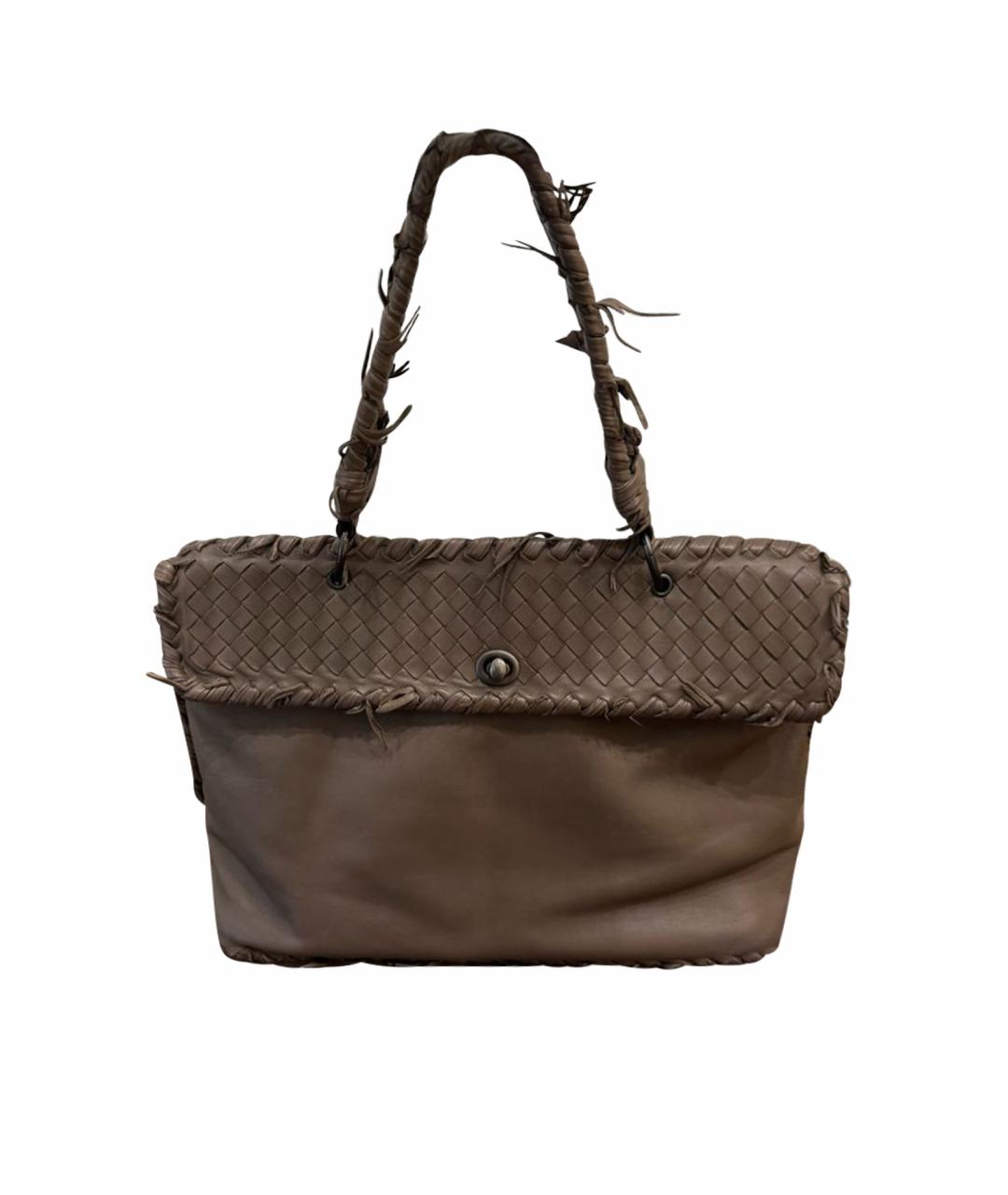 BOTTEGA VENETA Кожаная сумка тоут, фото 1