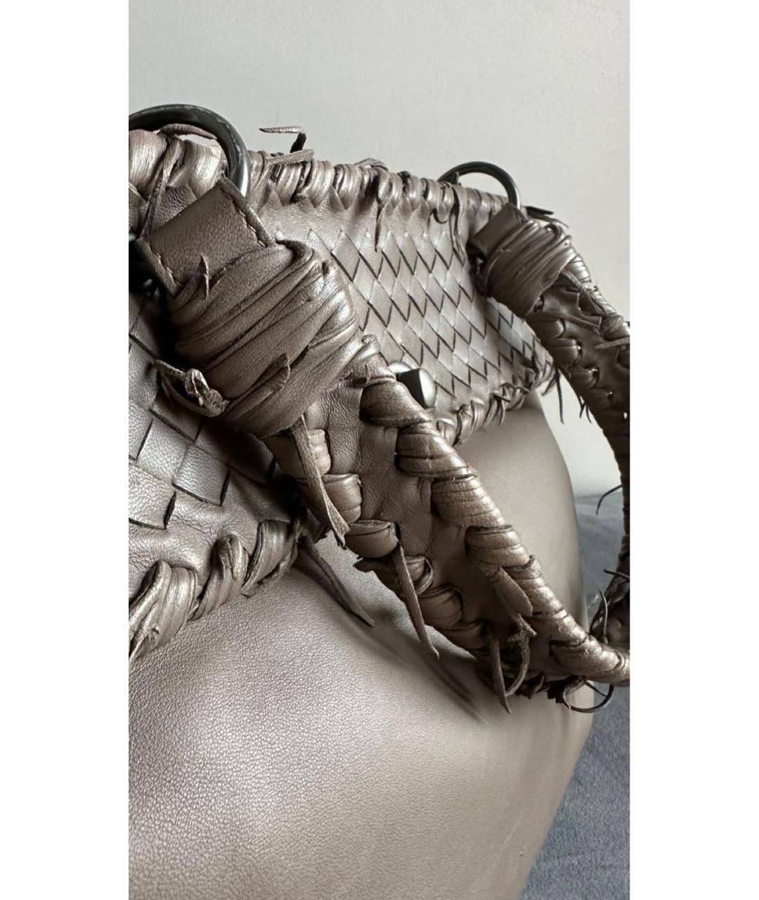 BOTTEGA VENETA Кожаная сумка тоут, фото 5