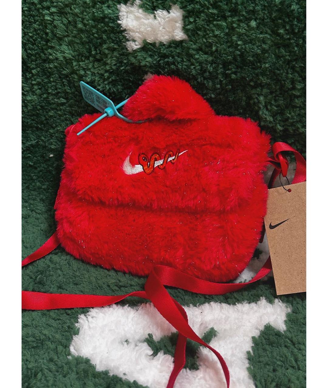 NIKE Красная сумка через плечо, фото 8