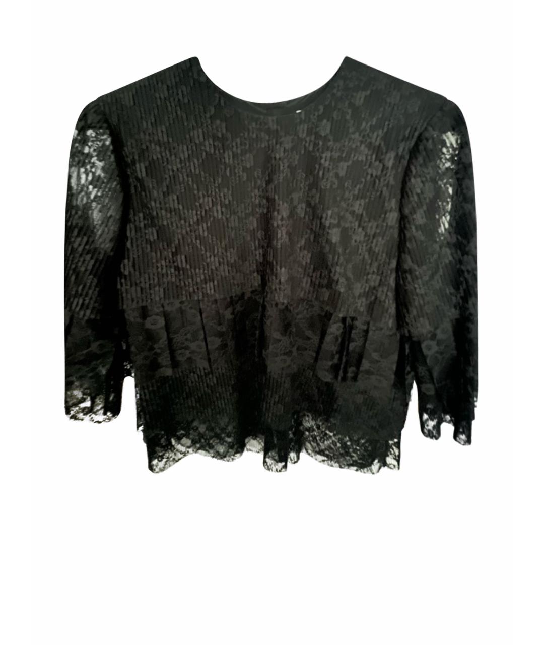 MSGM Черная блузы, фото 1