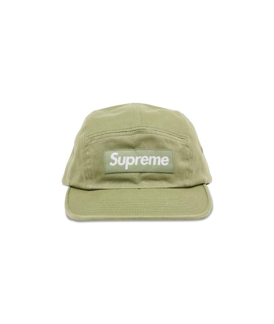 SUPREME Зеленая кепка/бейсболка, фото 3