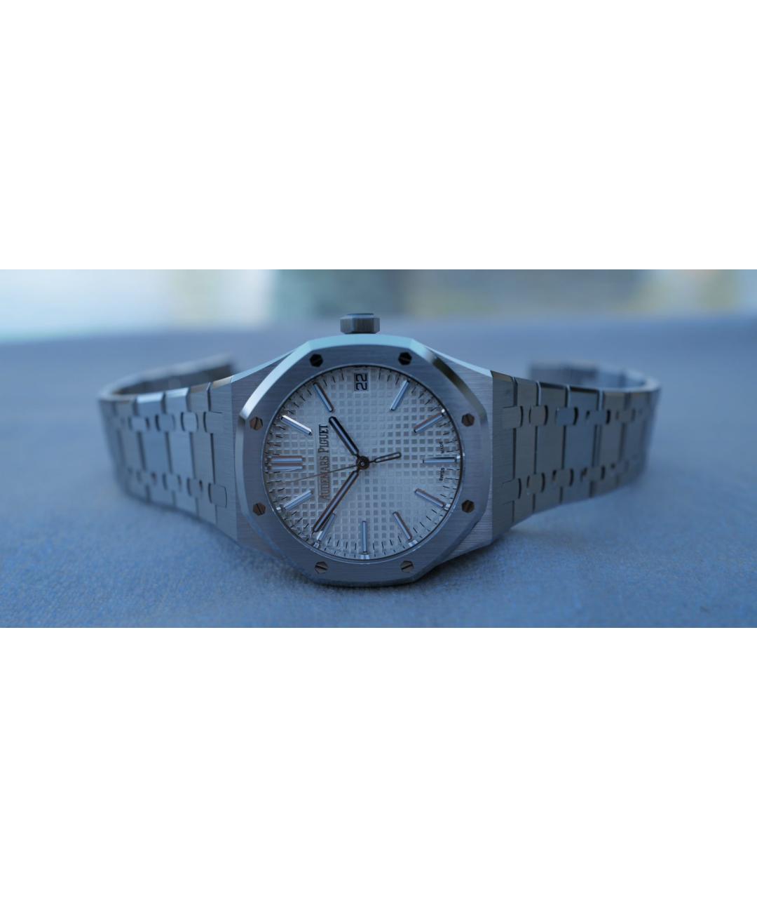 Audemars Piguet Белые металлические часы, фото 3