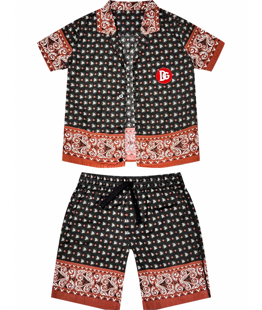 DOLCE & GABBANA KIDS Мульти хлопковый комплект, фото 1