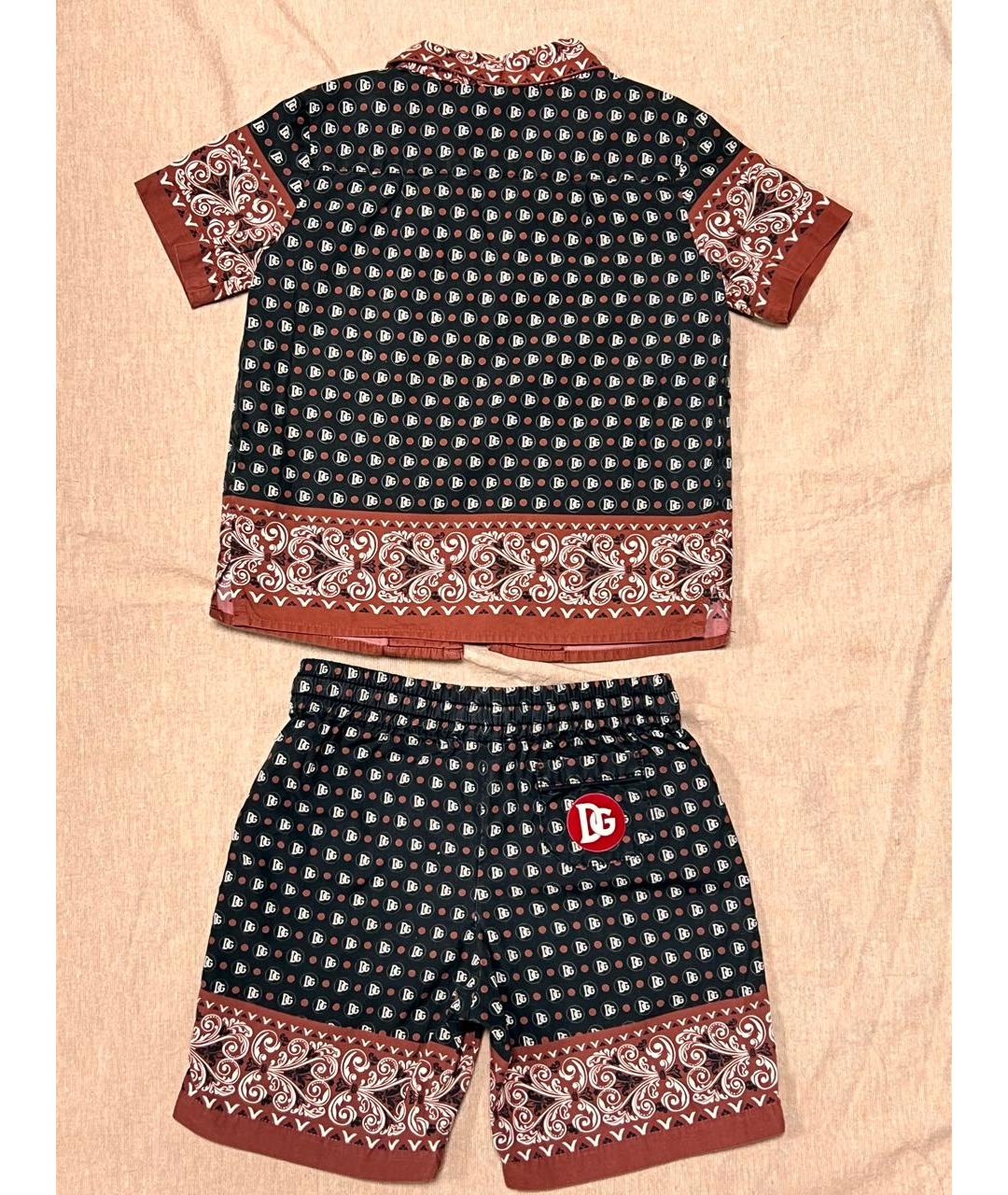 DOLCE & GABBANA KIDS Мульти хлопковый комплект, фото 2