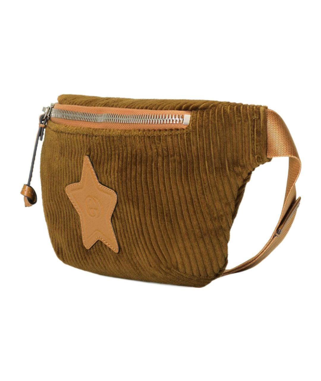 GUCCI Коричневая поясная сумка, фото 2