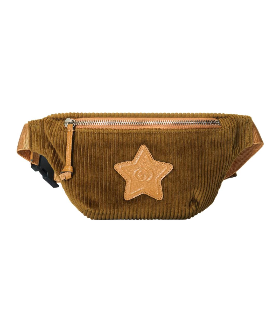 GUCCI Коричневая поясная сумка, фото 1