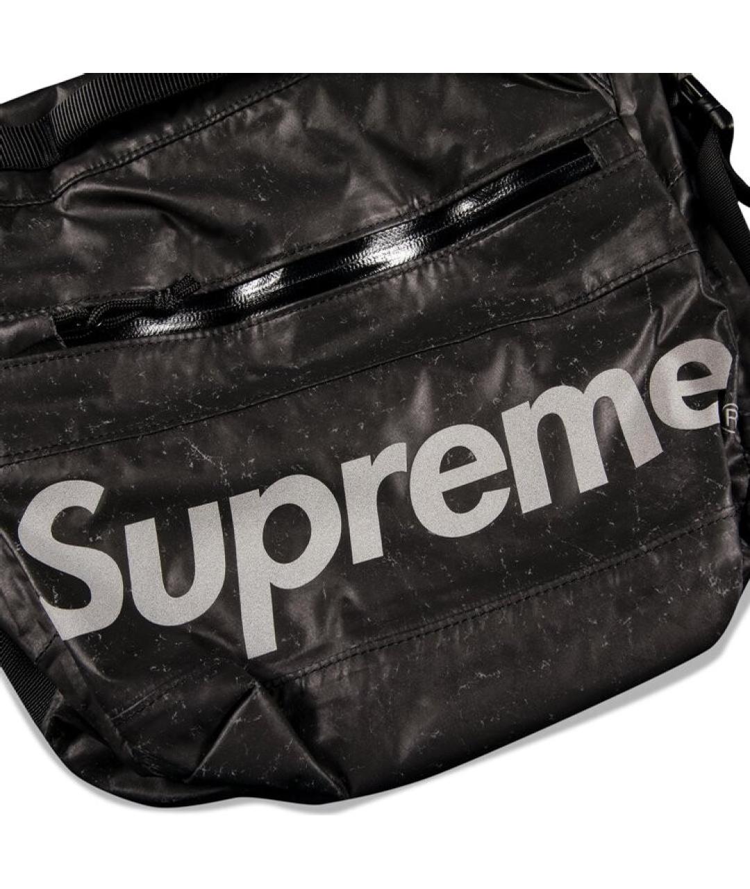 SUPREME Черная сумка на плечо, фото 3