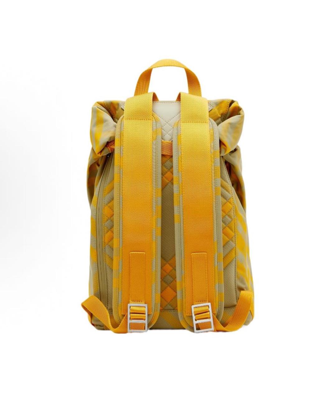 BURBERRY Желтый рюкзак, фото 3
