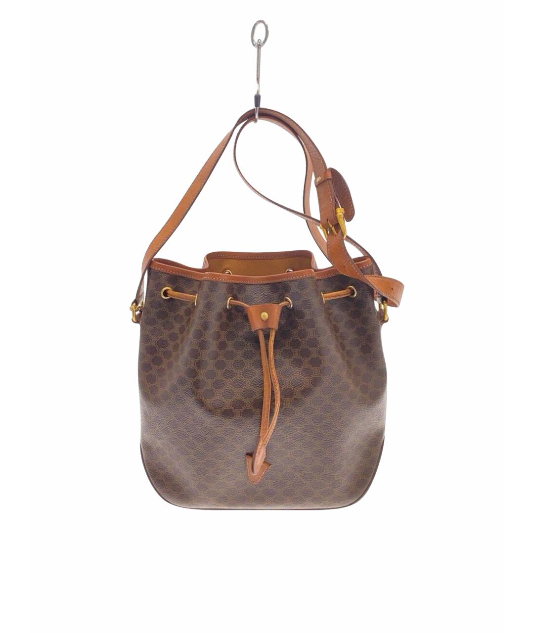 CELINE Коричневая сумка через плечо, фото 1