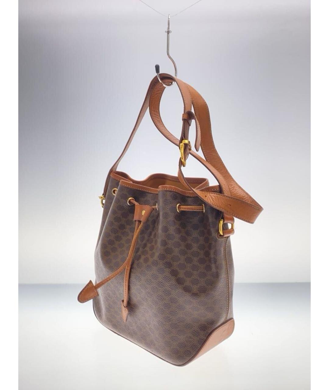 CELINE Коричневая сумка через плечо, фото 2