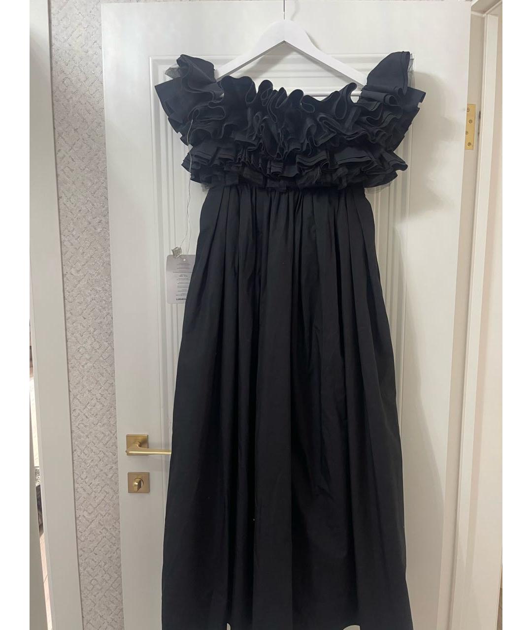 GIAMBATTISTA VALLI Черное вечернее платье, фото 4