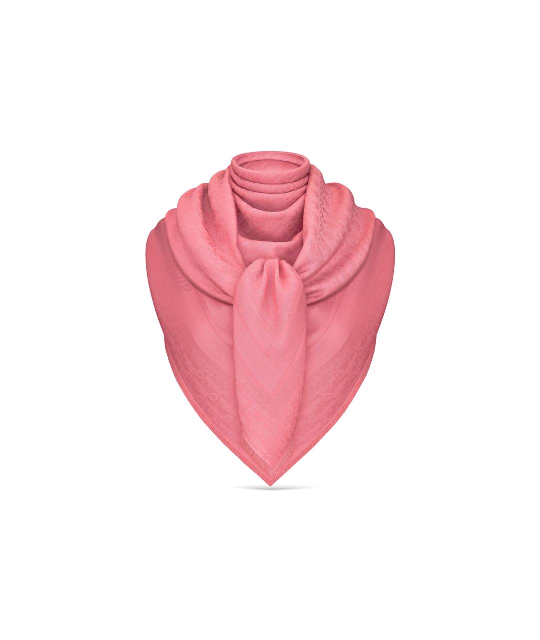 CHRISTIAN DIOR Розовый платок, фото 2