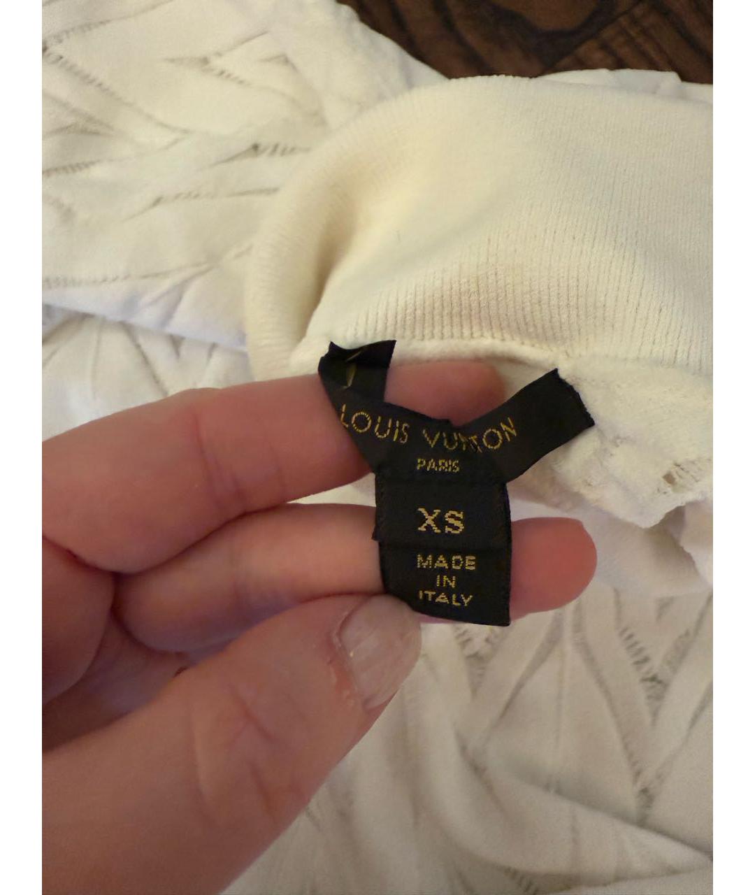 LOUIS VUITTON Белая водолазка, фото 2