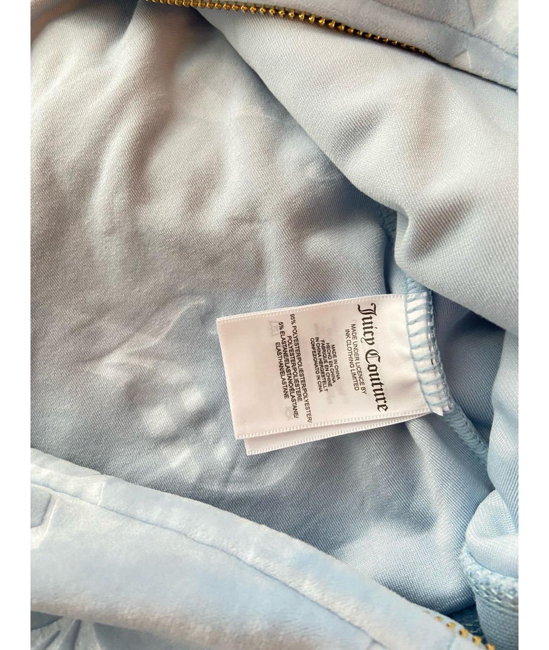 JUICY COUTURE Голубой полиэстеровый спортивные костюмы, фото 6