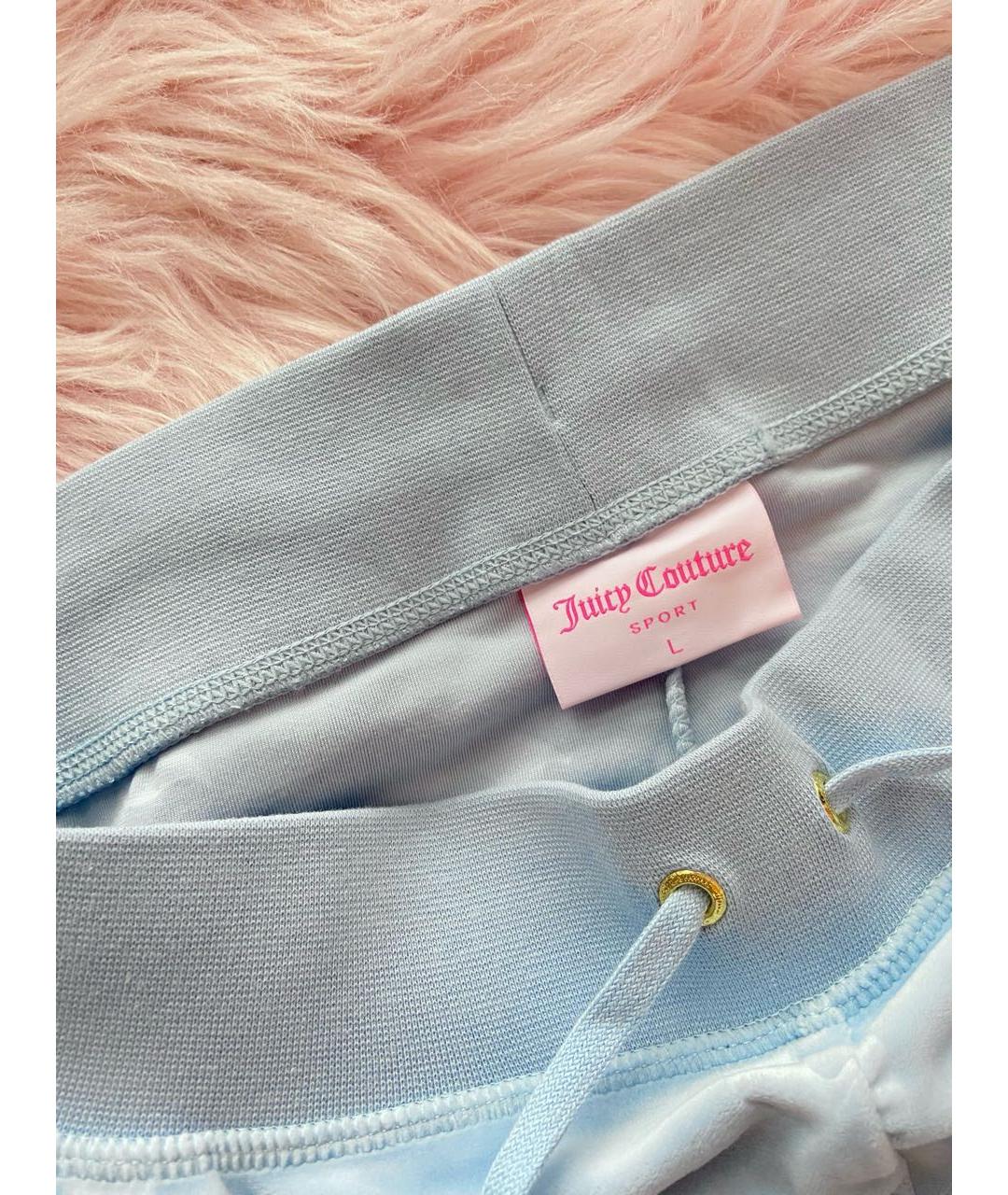 JUICY COUTURE Голубой полиэстеровый спортивные костюмы, фото 8
