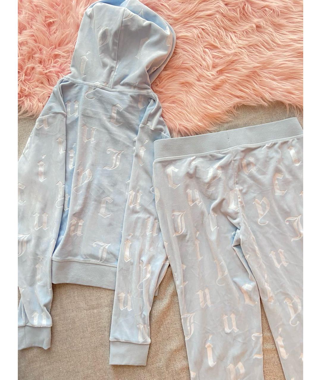 JUICY COUTURE Голубой полиэстеровый спортивные костюмы, фото 3