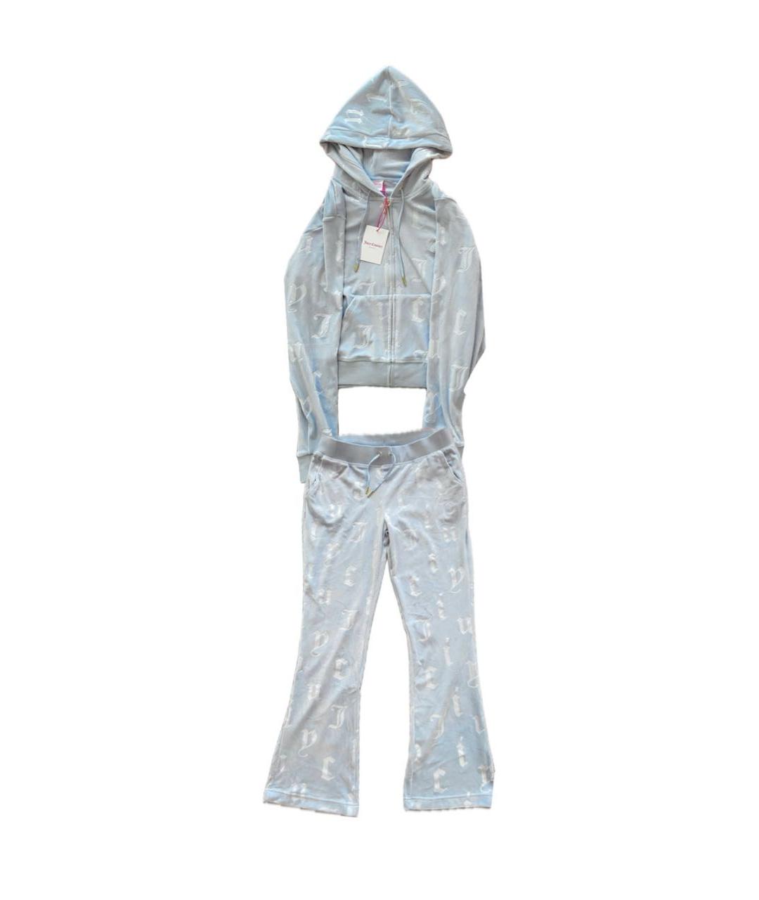 JUICY COUTURE Голубой полиэстеровый спортивные костюмы, фото 1