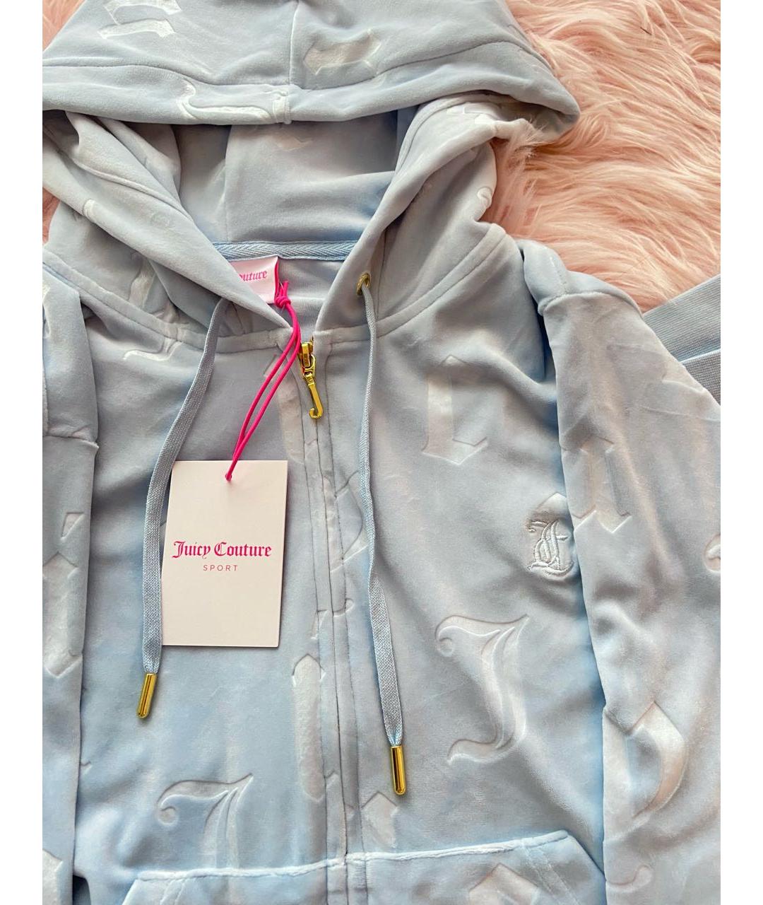 JUICY COUTURE Голубой полиэстеровый спортивные костюмы, фото 4