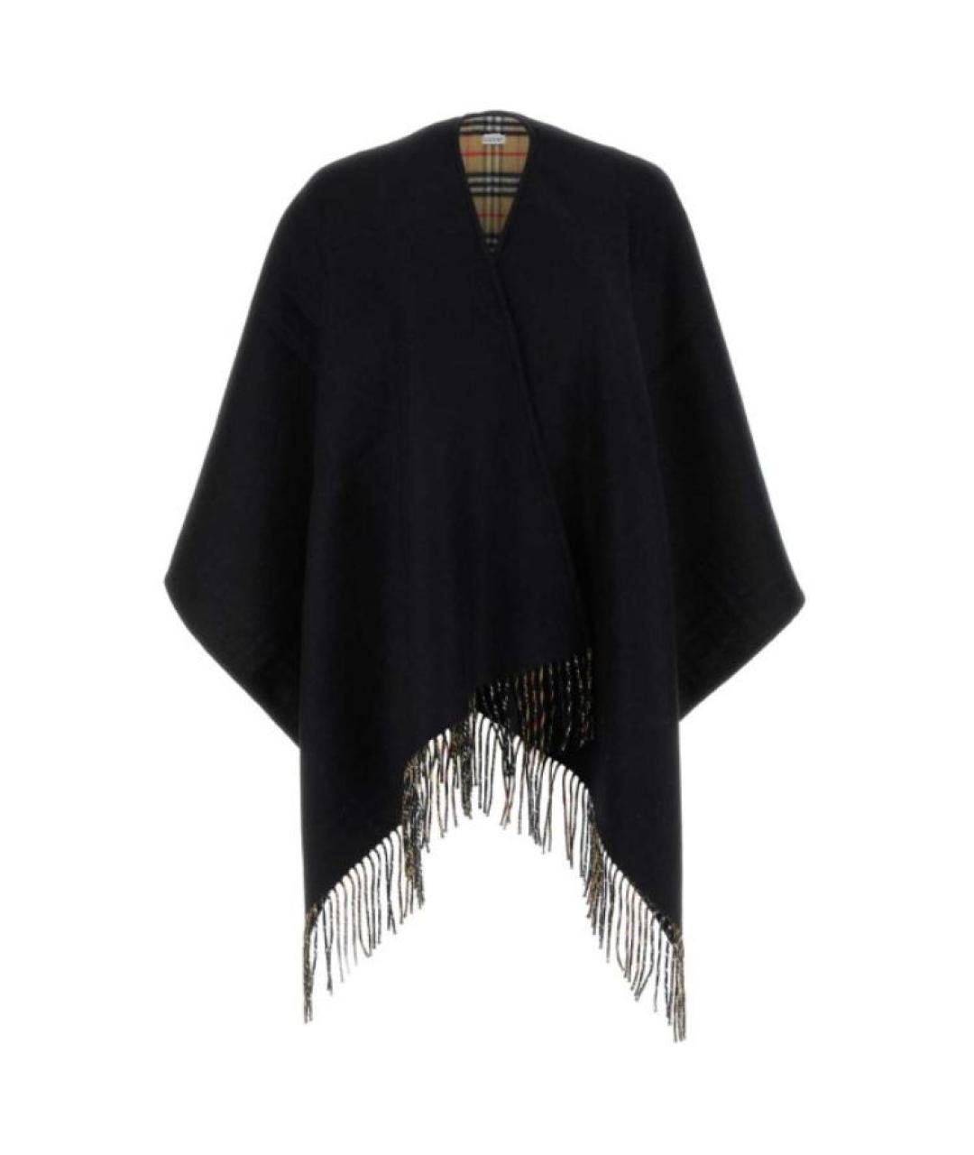 BURBERRY Черный платок, фото 3