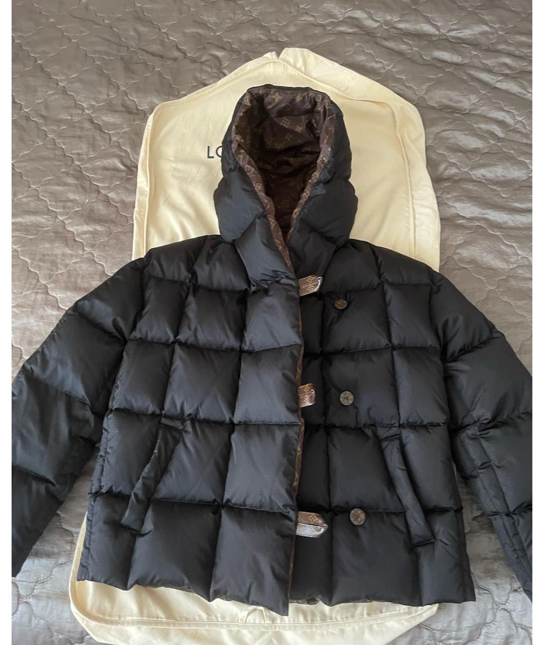 LOUIS VUITTON Черный пуховик, фото 3