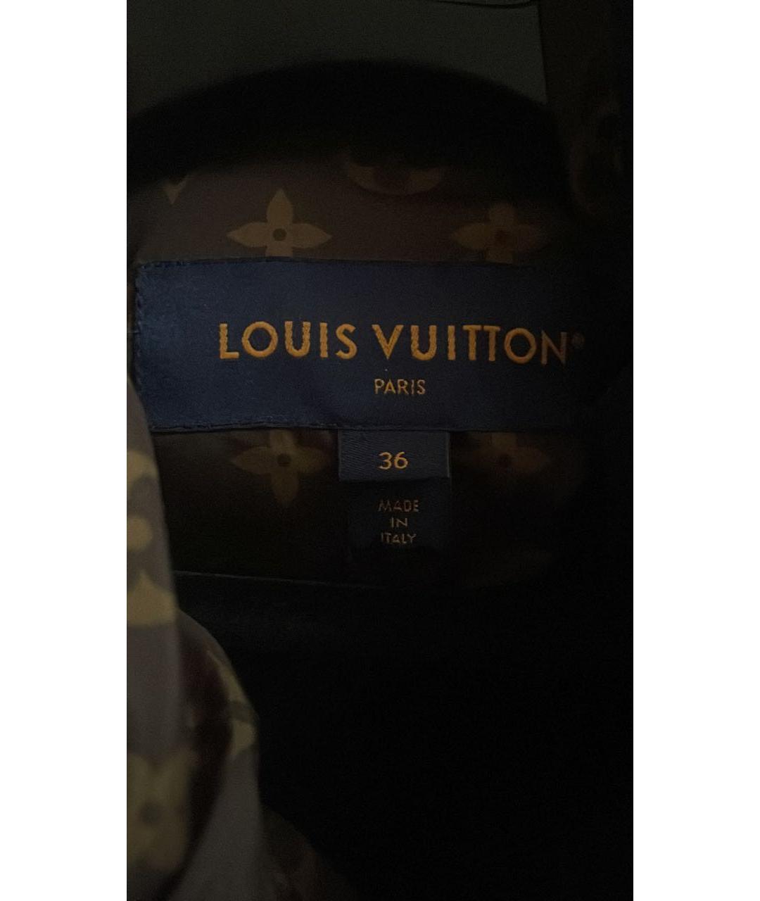LOUIS VUITTON Черный пуховик, фото 7