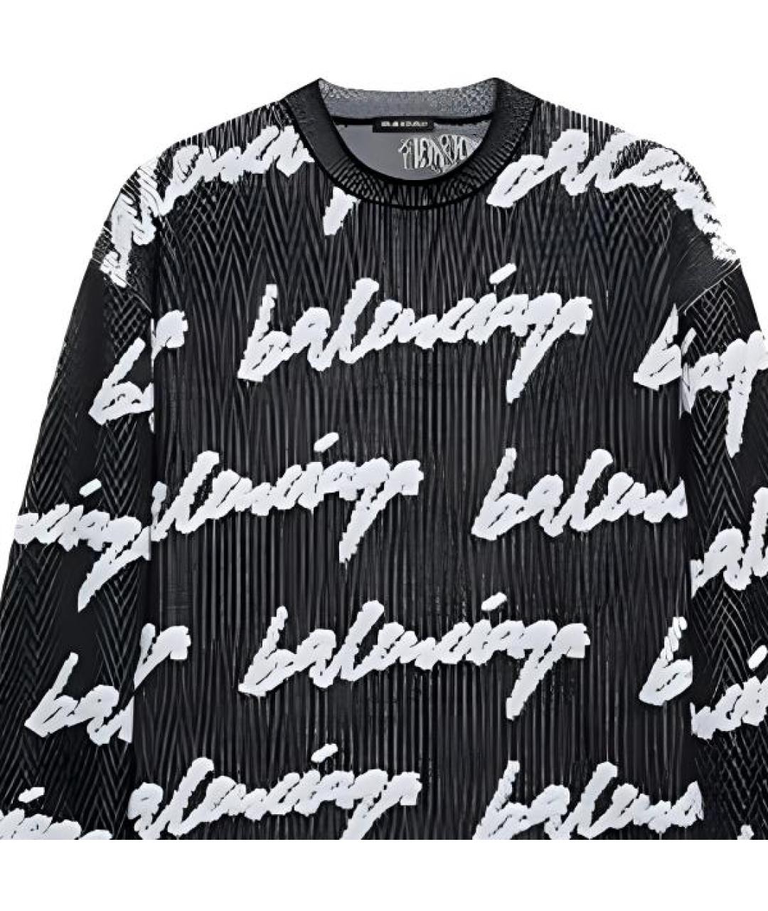 BALENCIAGA Черный джемпер / свитер, фото 6